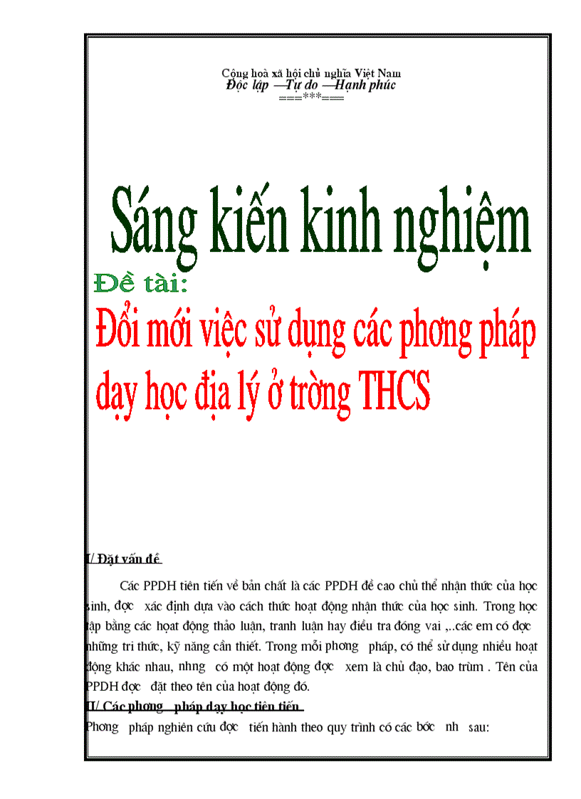 SKKN địa 7