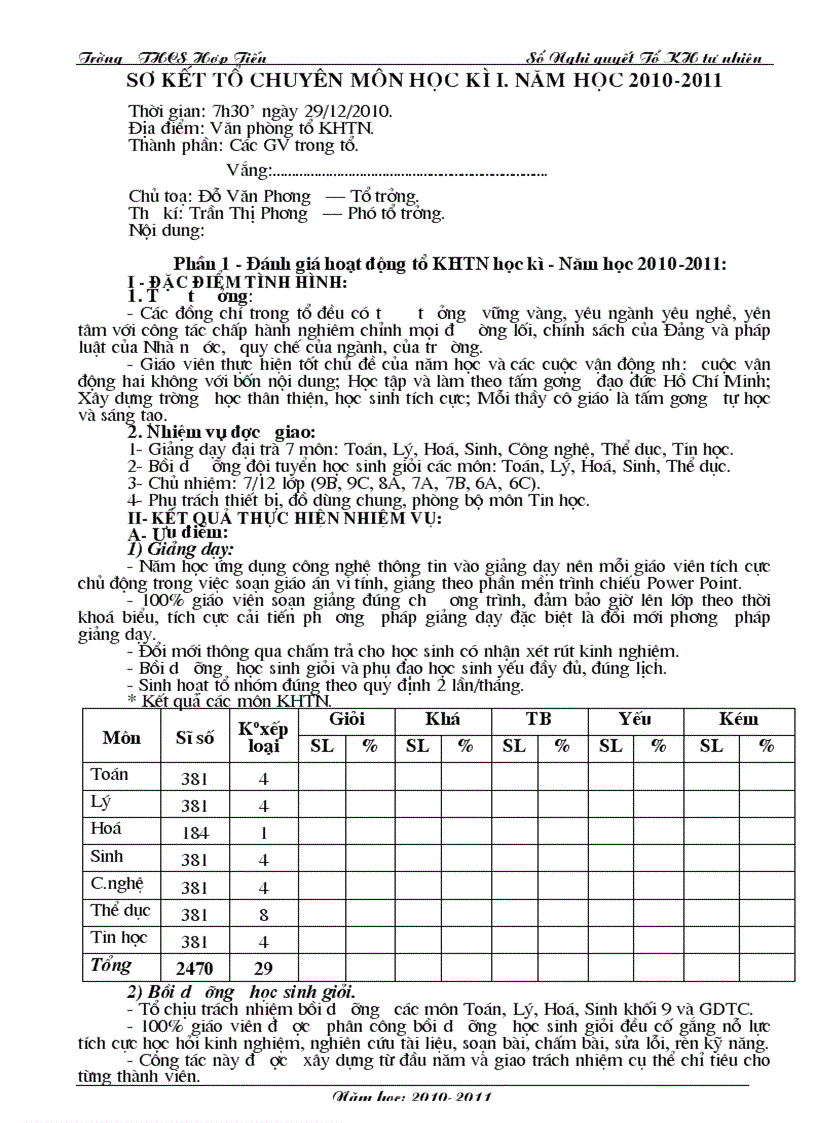 So ket HK1 nam hoc 2010 2011