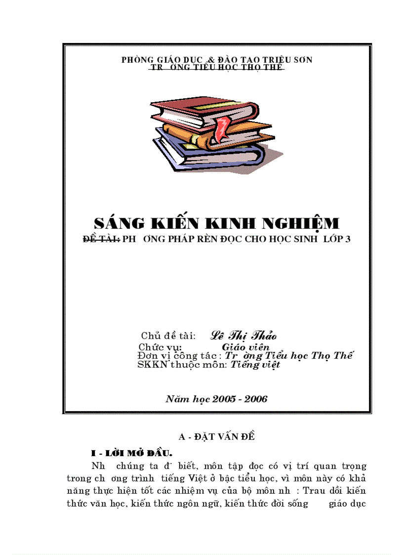 Sang kien kinh nghiêm