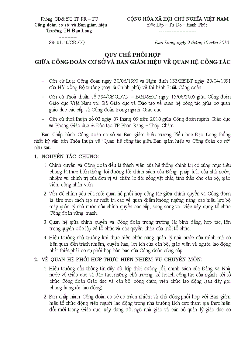 Quy chê