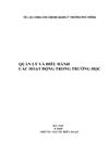 Quản lí và điều hành các hoạt động trong trượng học