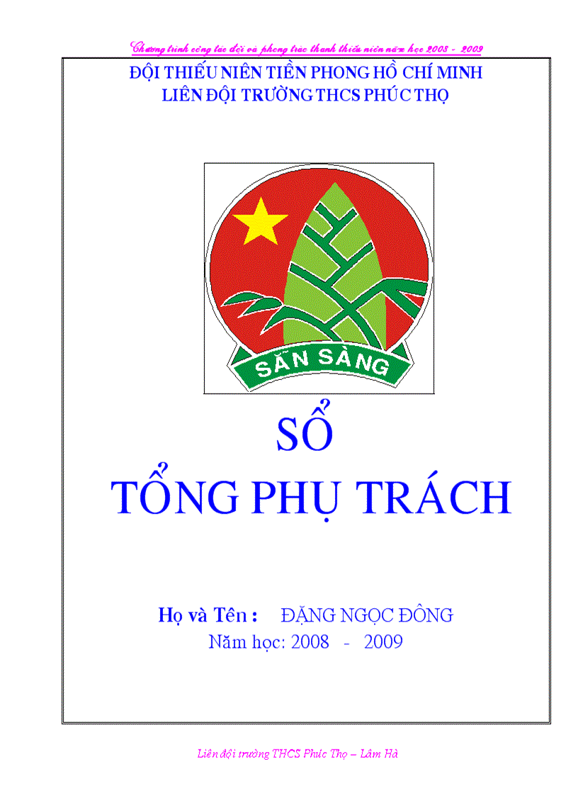 So tong phu trach