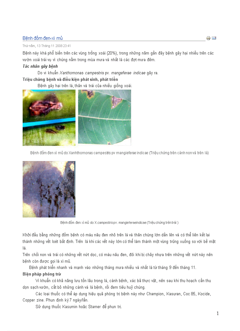 Thuoc tru sau cho cay xoai