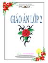 Trang bìa giáo án CỰC ĐẸP