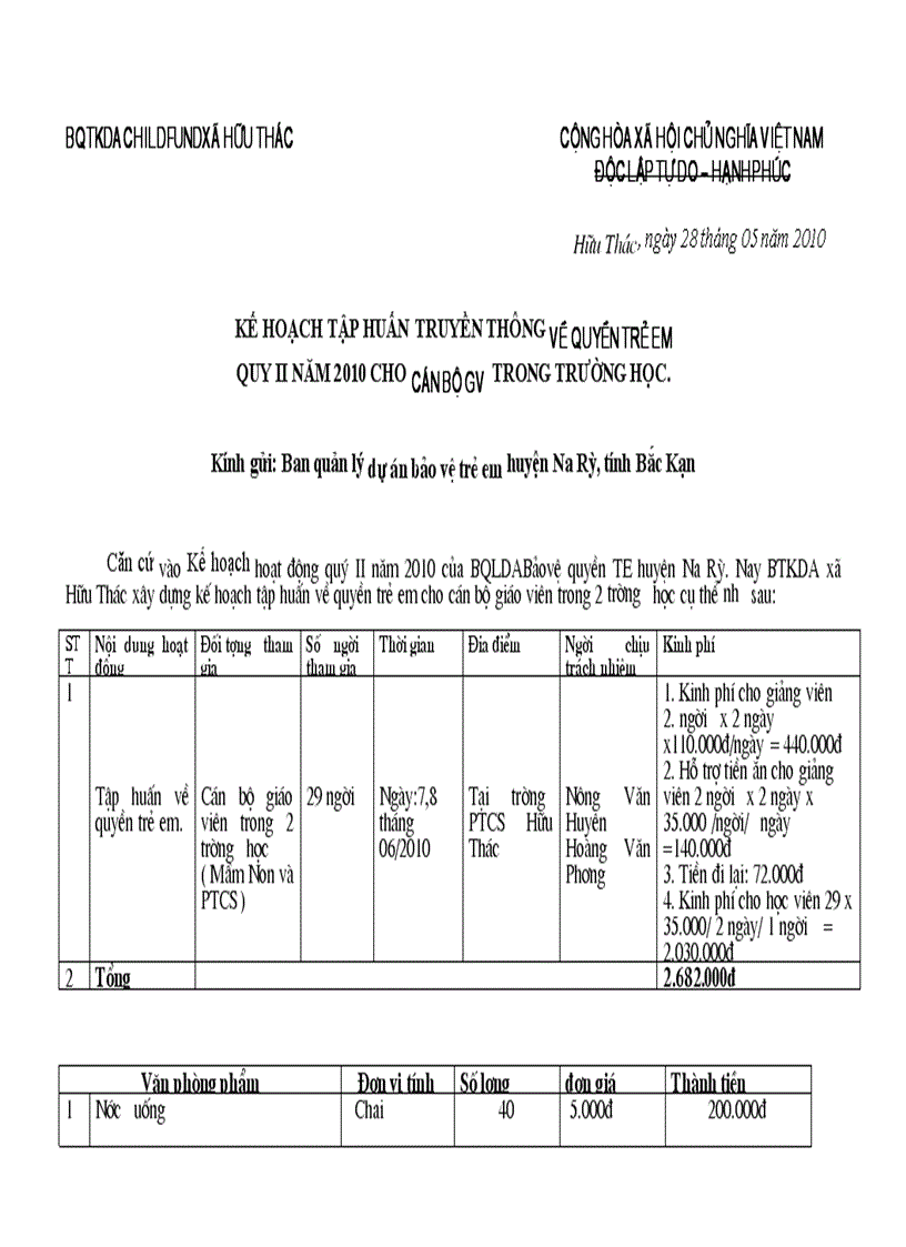 Tham luan ctd chuong trinh 3 than thien den truong