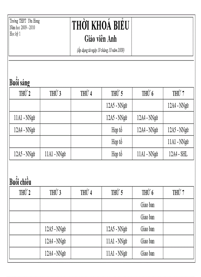 Tkb gv 19 10 09