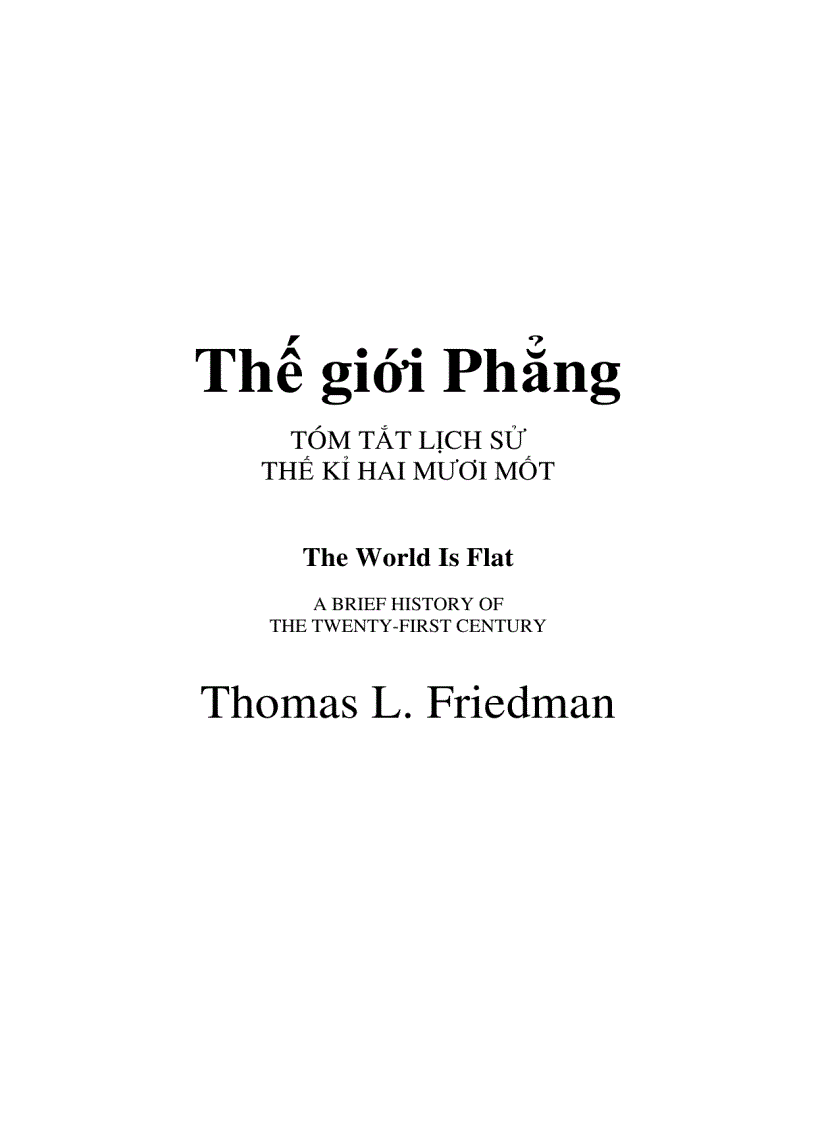 Thế giới phẳng 1