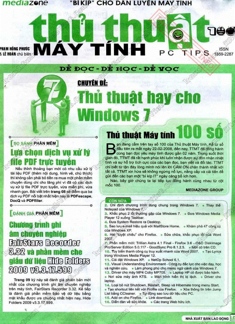 Thủ thuật vi tính N 100