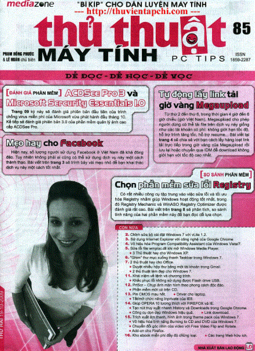 Thủ thuật vi tính N 85