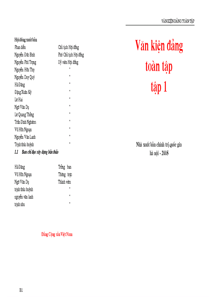 Van kien dang tap 1