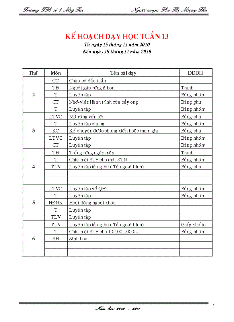 Tuần 13 1