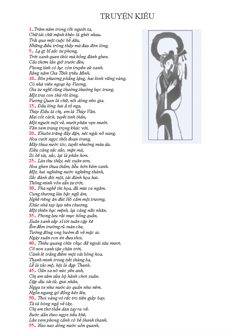 Truyện Kiều Nguyễn Du