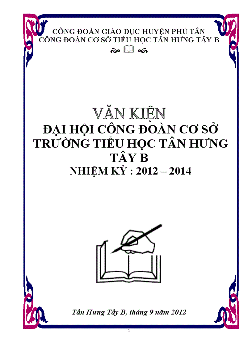 Vă kiện DHCĐ TH THTB