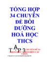 Các C đề BD Hóa THCS Tập3