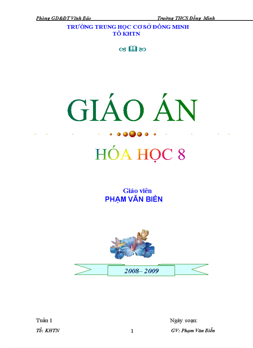 Giao an hoa 8 moi