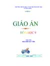 Giáo án hóa9 new