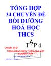 Chuyên đề bồi dưỡng hóa 9 tập 4