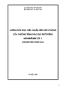 Chuẩn kiến thức và kĩ năng Hóa 11NC