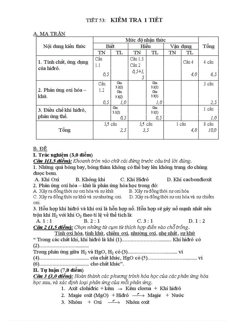 Kt tiẹt 53 co ma tran