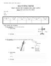 Phiếu thực hành hóa 8