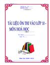 Ôn luyện hóa 9