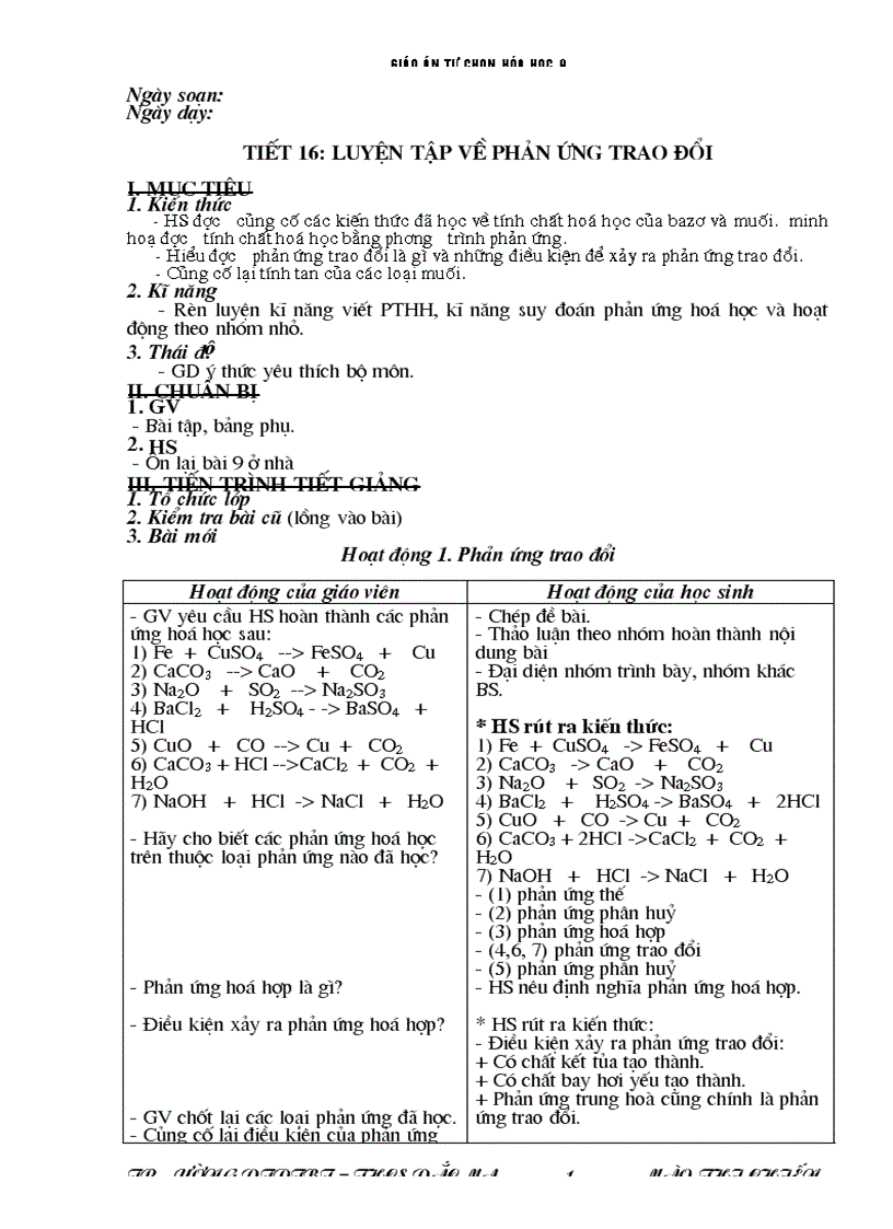 Tc hoa 9 tuan 16