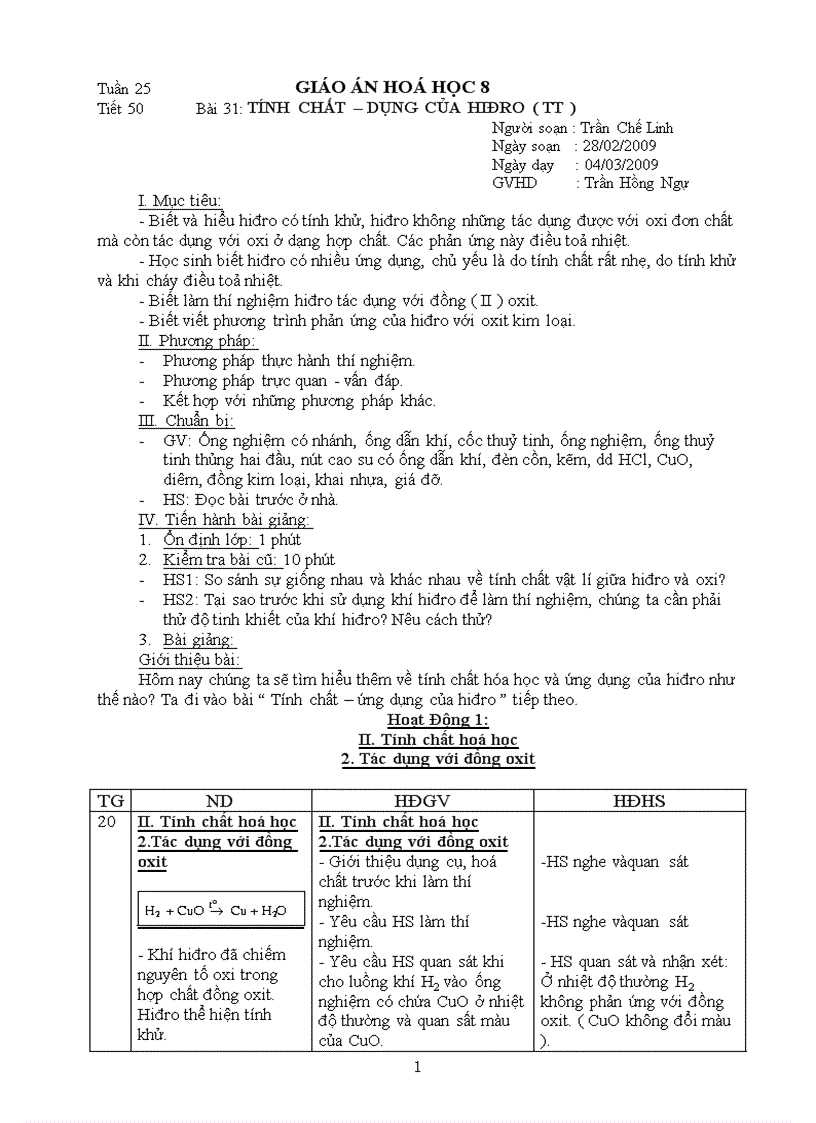 Tiêt 50 TT Và UD của H2 tt rar