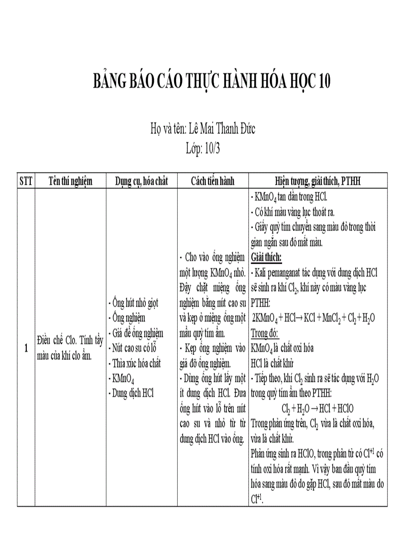 Bài thực hành