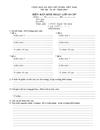 Biên bản sinh họat lớp chủ nhiệm 10