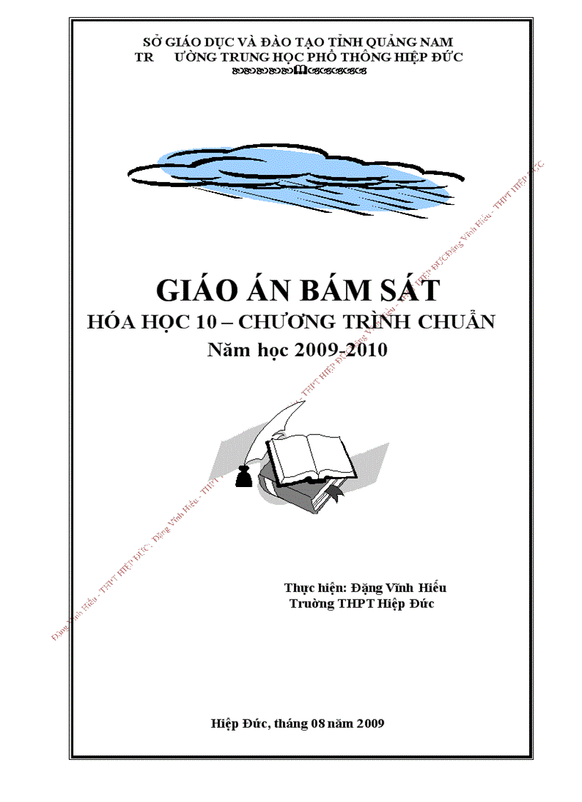 Giáo án bám sát 10cơ bản học kỳ I đã nén