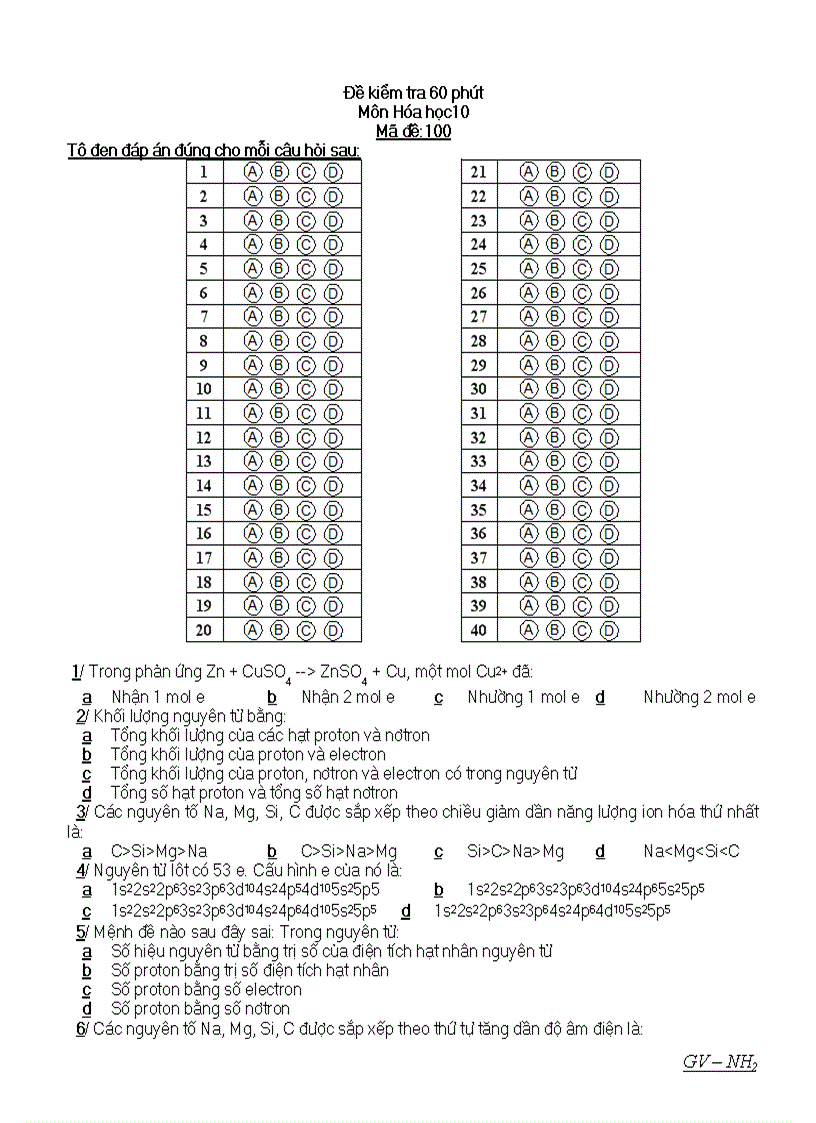 Hung KT Cấu tạo nguyên tử