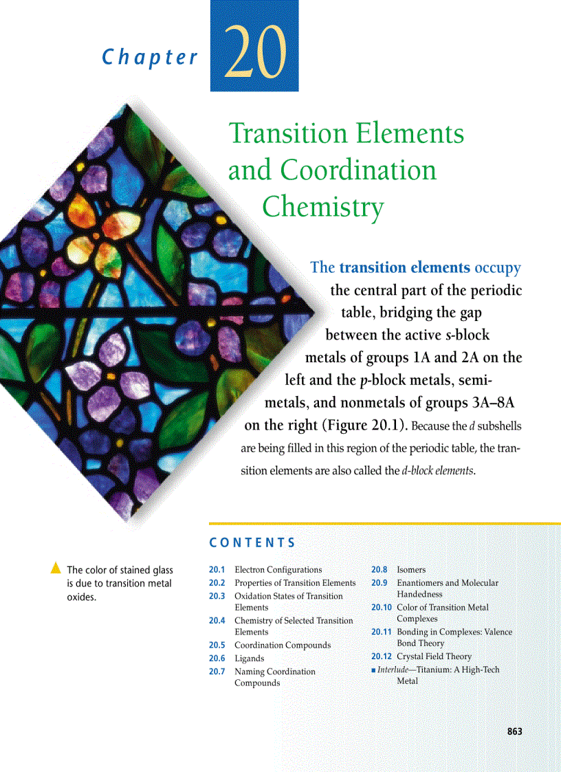 Ch20 d elements Coordination