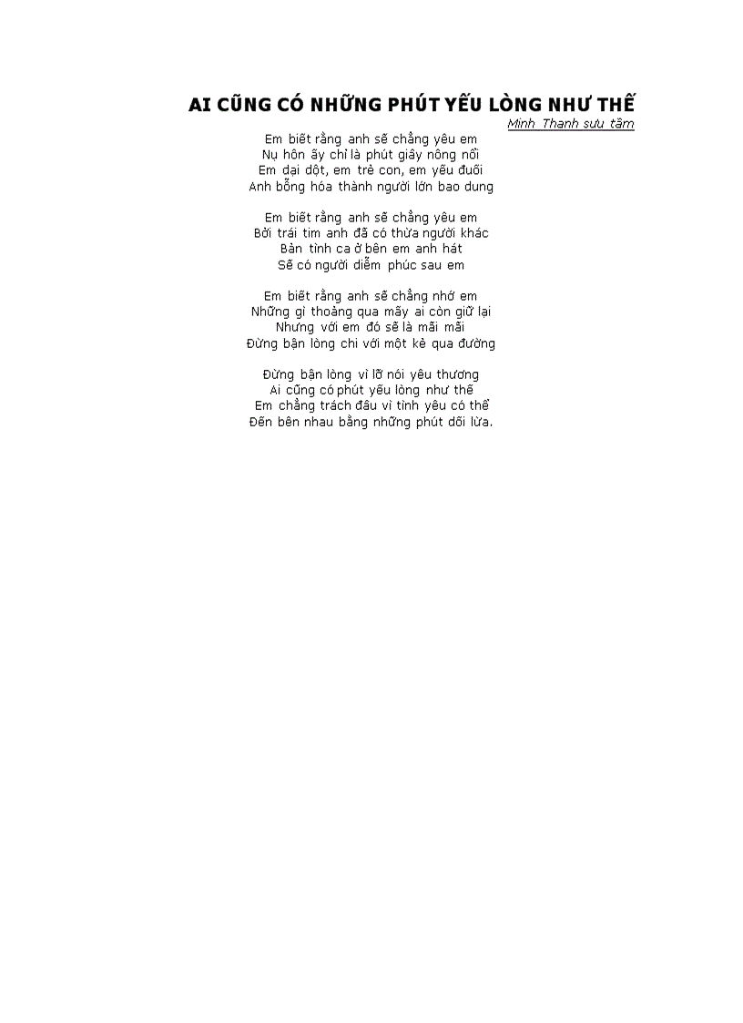 Một góc lãng mạn