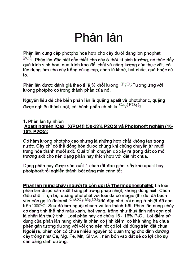 Phân lân