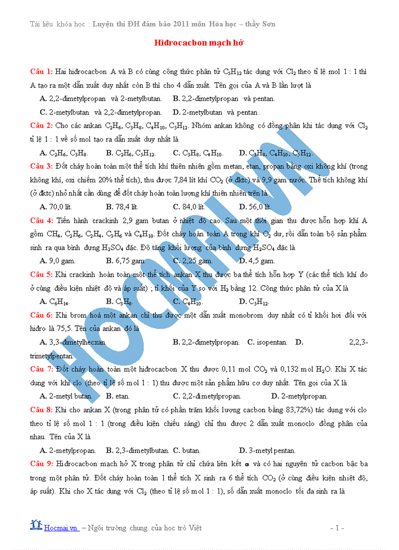 Ôn kuyện đại học hay