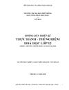 Hướng dẫn thiết kế thí nghiệm thực hành lớp 12 cơ bản