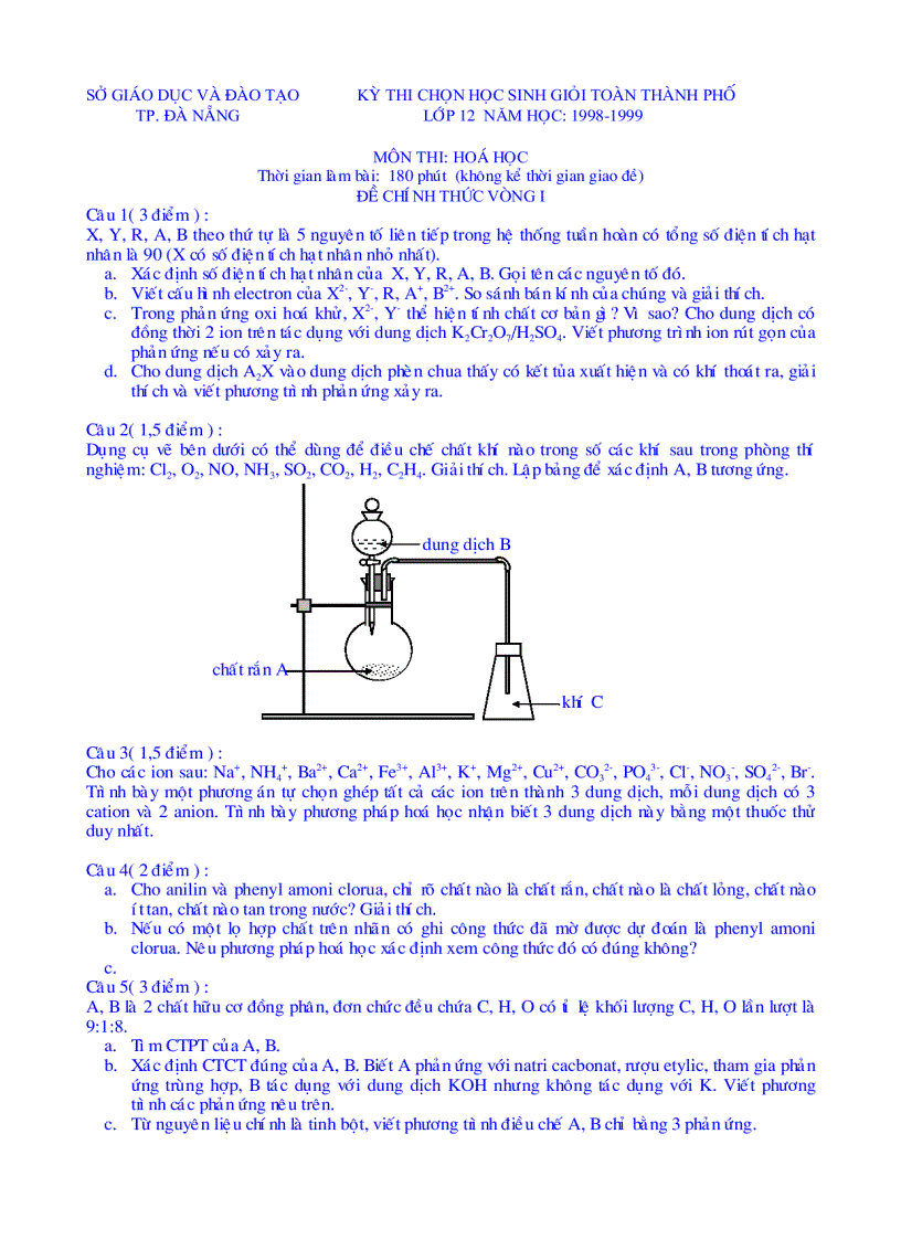 De thi HSG Hoa 12 98 99 vong 1 670 99944902 pdf