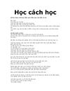 Học cách học