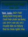 Dòng điện trong chất điện phân