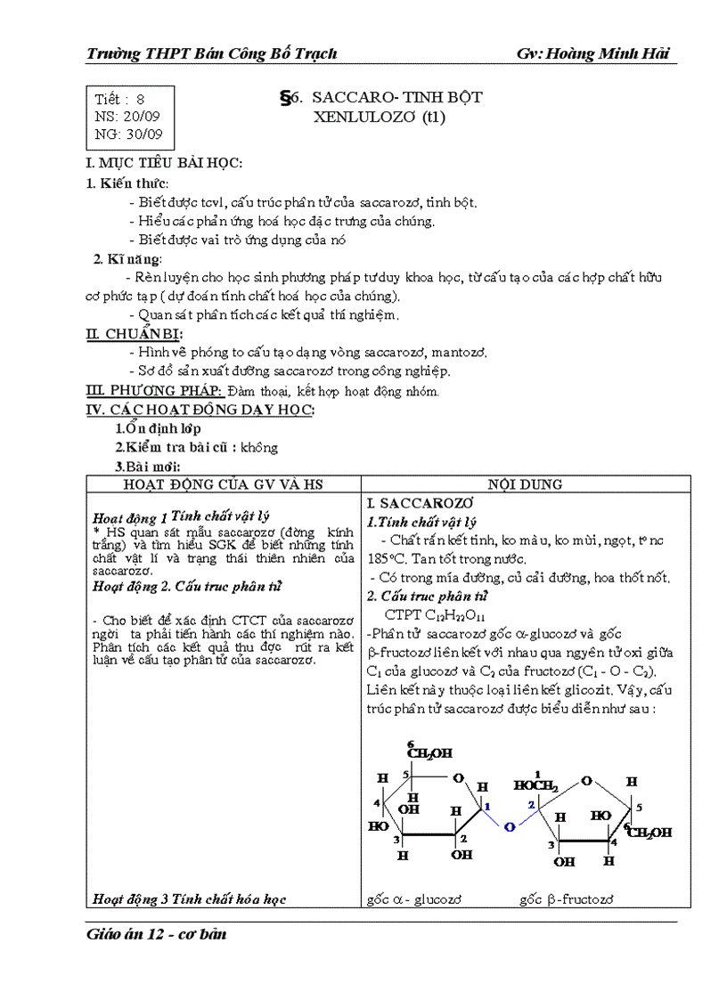 Tiết 8