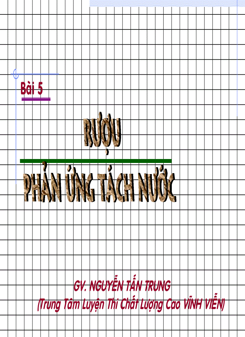 Pư tách nước