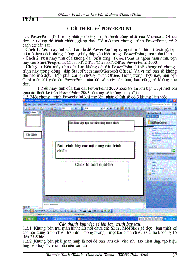 Những kiến thức cơ bản nhất để soạn giáo án điện tử