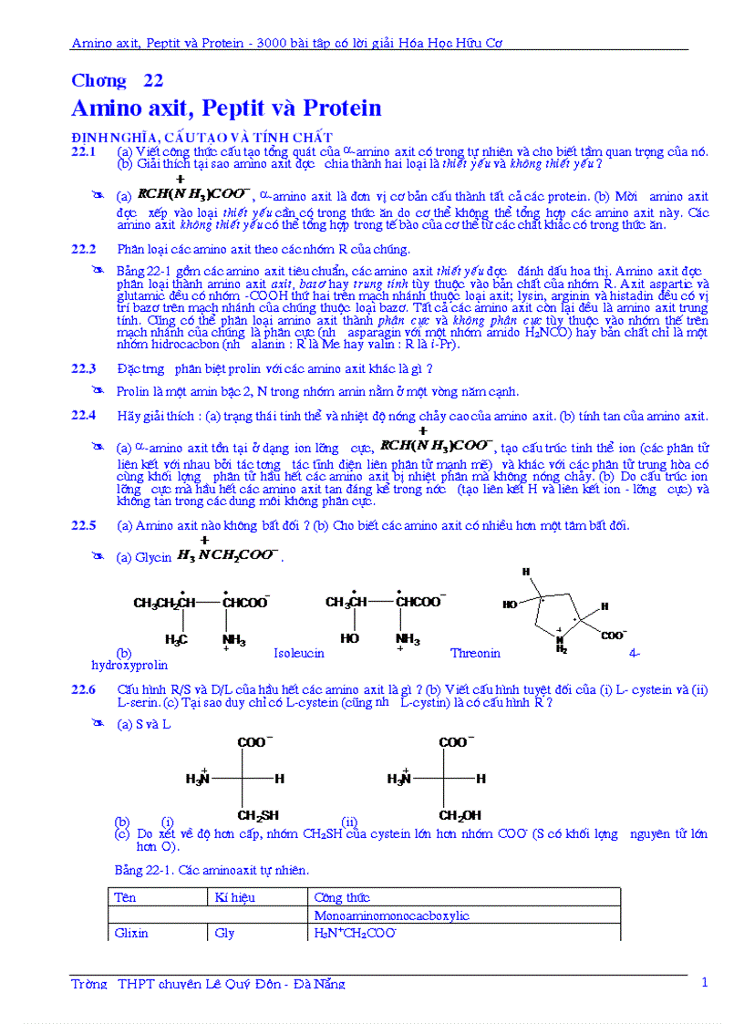 Những câu hỏi Hữu cơ hay có đáp án