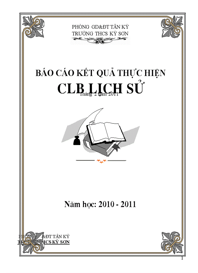 CLB Lịch Sử 9