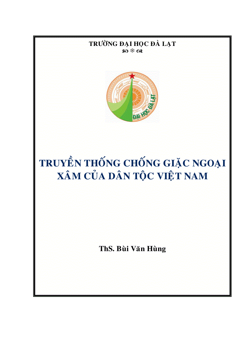 Truyền thống chống giặc ngoại xâm