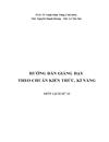 Hướng dẫn dạy học theo chuẩn kiến thức kĩ năng Môn Lịch Sử lớp 12