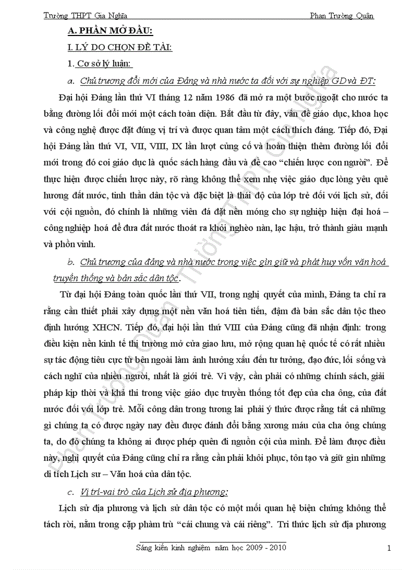 Lịch sử địa phương tỉnh đắk nông