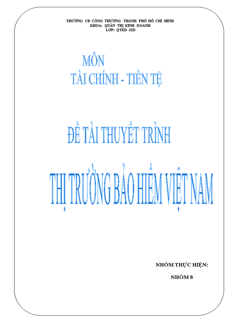 Bai thuyet trinh tai chinh tien te