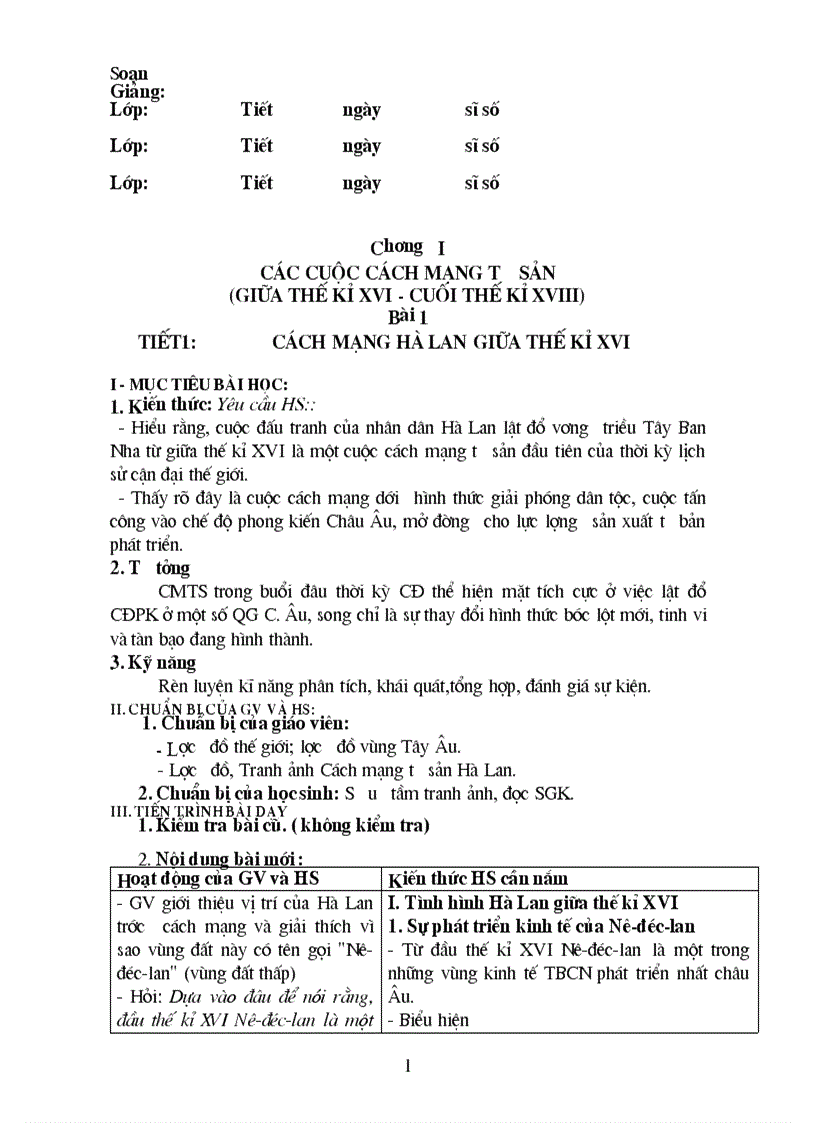 Lịch sử 11