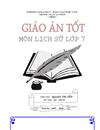 Mẫu bìa giáo án đẹp